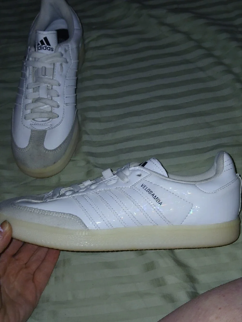 adidas clean white